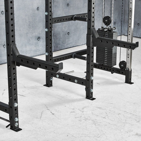 ATX® Cable Cross Rack mit 2 x 90 kg Steckgewichten und vielen Extras - Power Rack mit Kabelzug