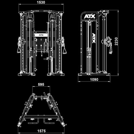 ATX® Functional Trainer FTX - 780 - Dual Kabelzug