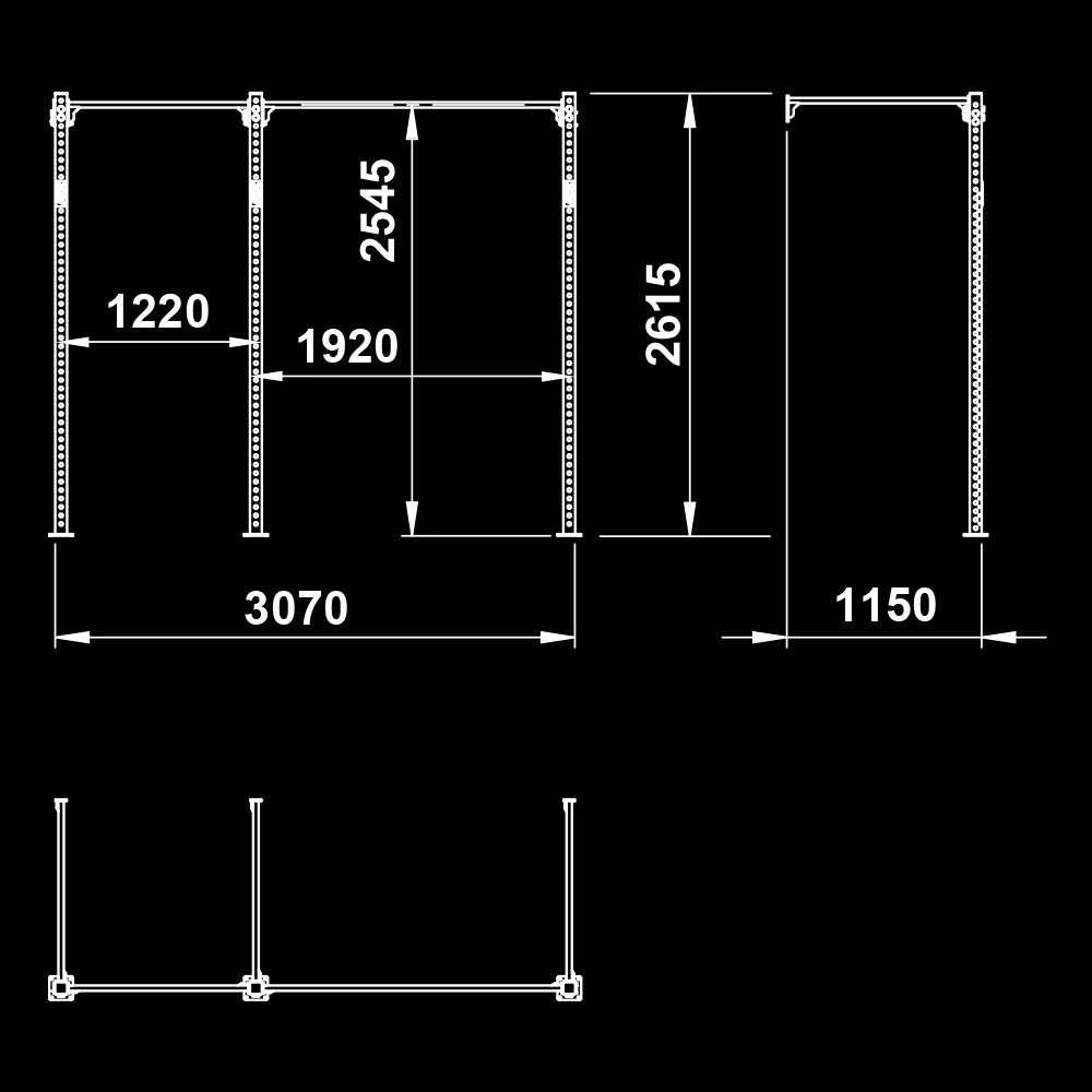ATX® Functional WALL RIG 700 - BASIC - verschiedene Varianten - Wall Rig