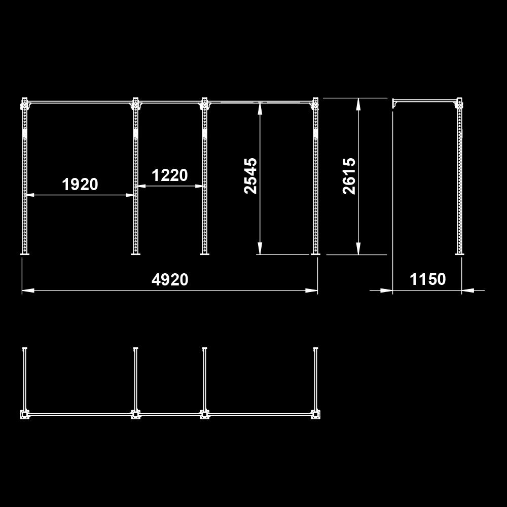 ATX® Functional WALL RIG 700 - BASIC - verschiedene Varianten - Wall Rig