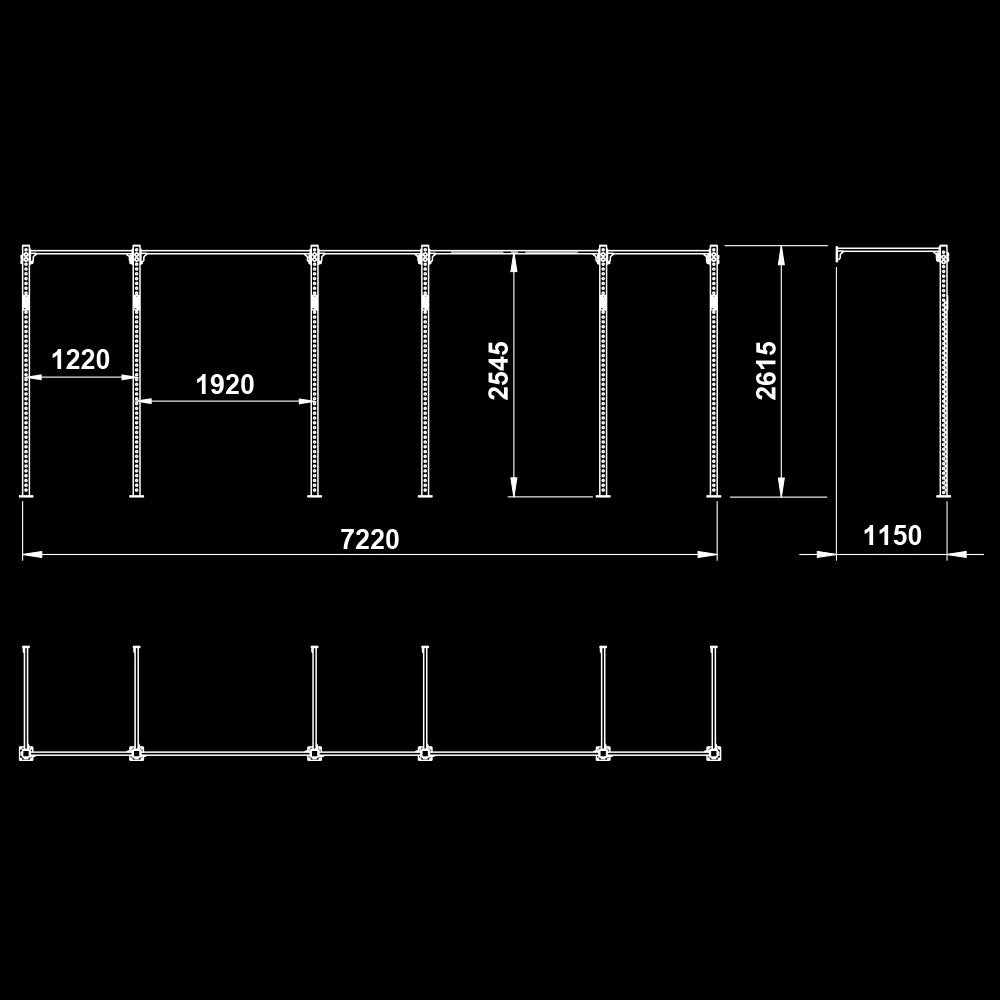 ATX® Functional WALL RIG 700 - BASIC - verschiedene Varianten - Wall Rig