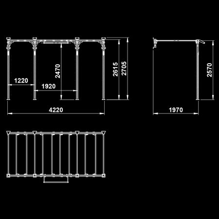 ATX® Functional WALL RIG 700 - Ladder - verschiedene Varianten - Wall Rig