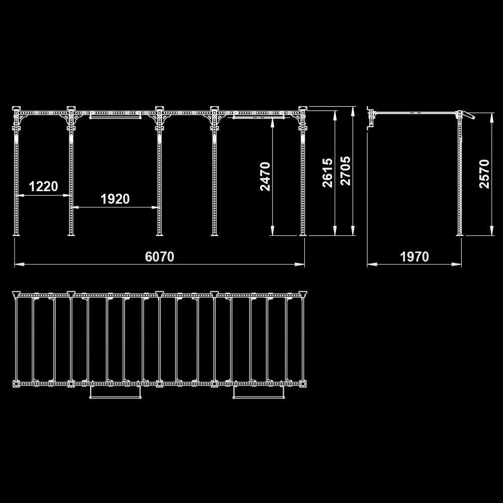 ATX® Functional WALL RIG 700 - Ladder - verschiedene Varianten - Wall Rig