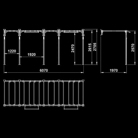 ATX® Functional WALL RIG 700 - Ladder - verschiedene Varianten - Wall Rig