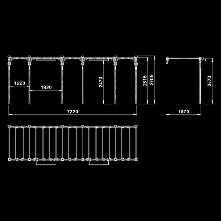 ATX® Functional WALL RIG 700 - Ladder - verschiedene Varianten - Wall Rig