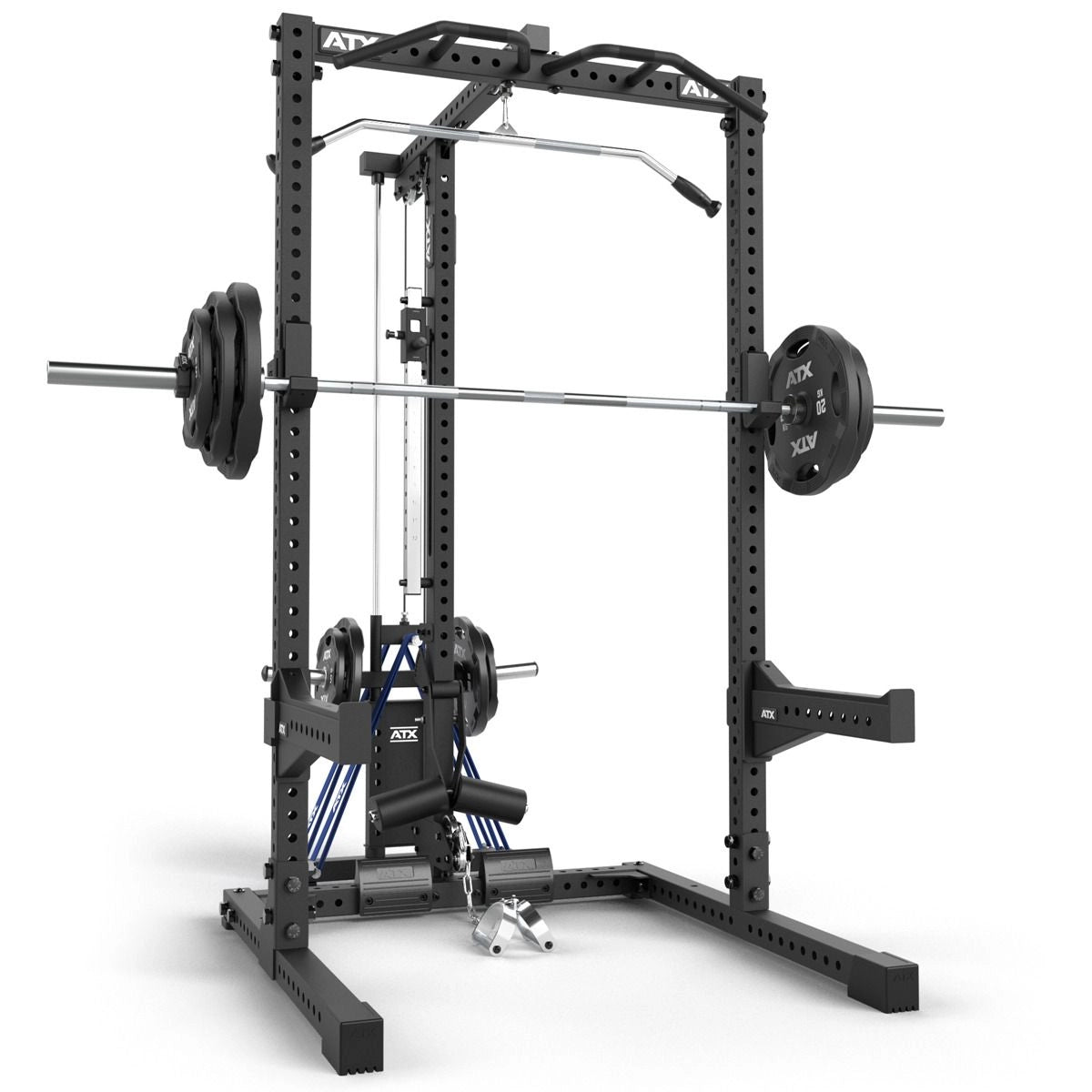 ATX® Half Rack 780 mit Latzug - Plate Load - Half Rack mit Kabelzug