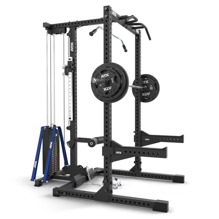 ATX® Half Rack 780 mit Latzug - Steckgewichte - Half Rack mit Kabelzug