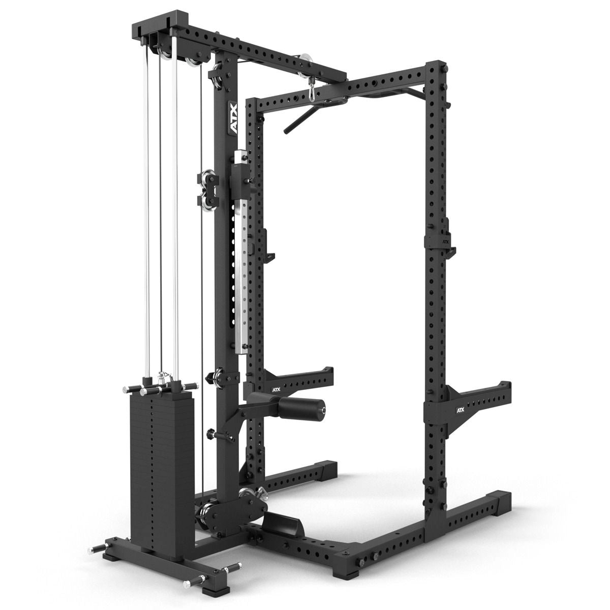 ATX® Half Rack 780 mit Latzug - Steckgewichte - Half Rack mit Kabelzug