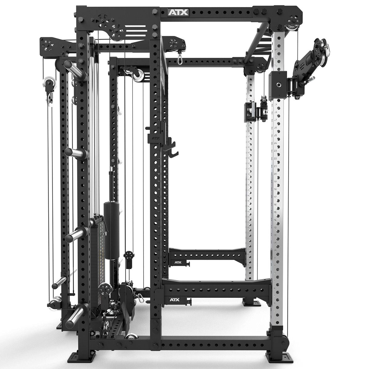 ATX® Hardcore Power Rack & Pull Station FCR-780 - Power Rack mit Kabelzug