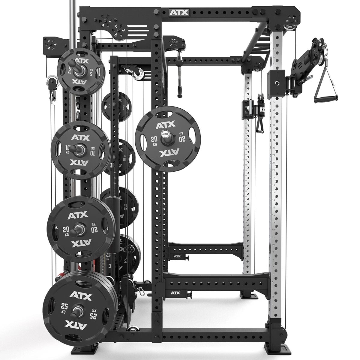 ATX® Hardcore Power Rack & Pull Station FCR-780 - Power Rack mit Kabelzug