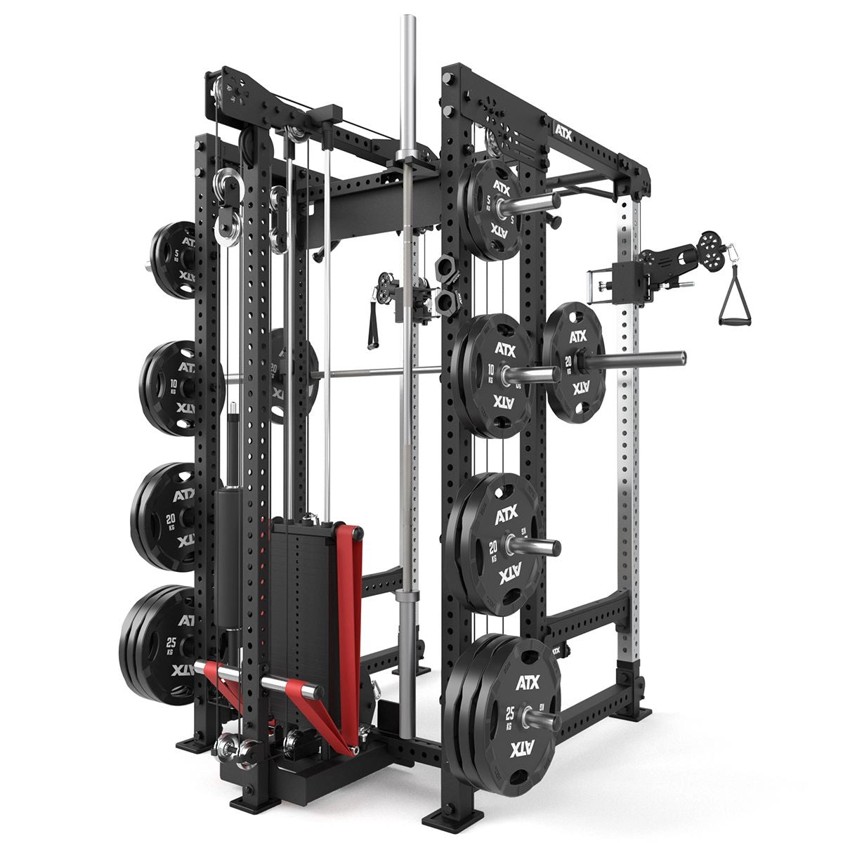 ATX® Hardcore Power Rack & Pull Station FCR-780 - Power Rack mit Kabelzug