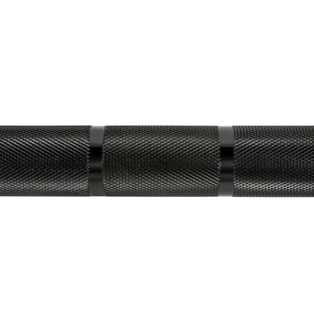 ATX® Olympic Hybrid Training Bar 220 cm x 50 mm - Black Oxid / Chrom - Olympische Langhantelstange