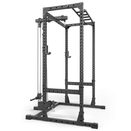 ATX® Power Rack PRX - 510 mit Latzugstation Plate Load - Höhe 198 cm - Power Rack mit Kabelzug