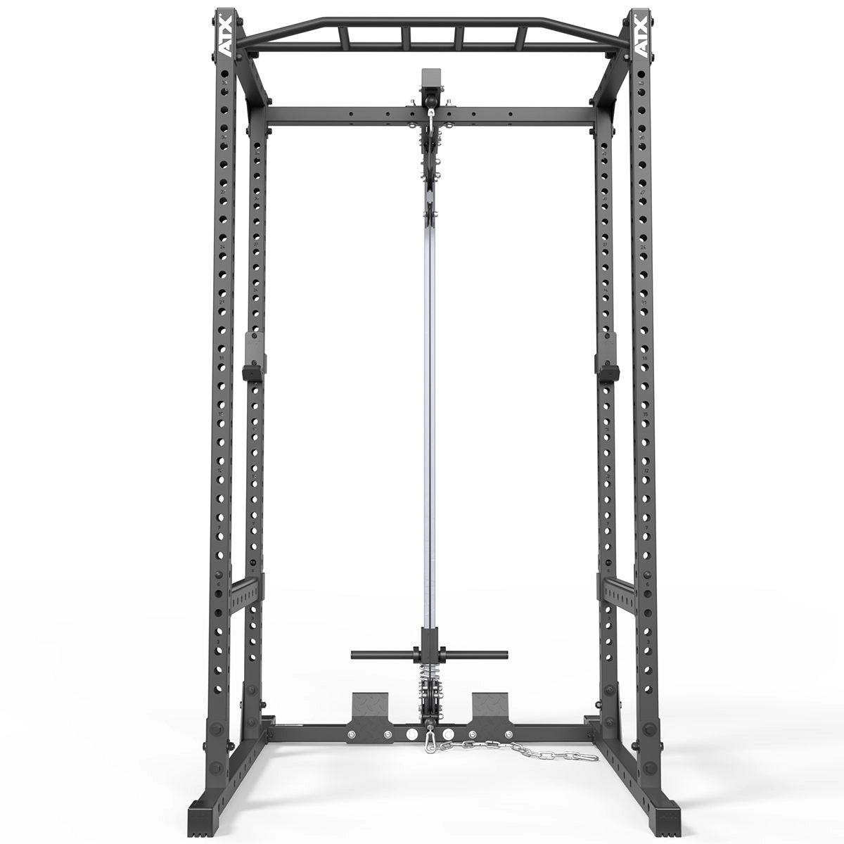 ATX® Power Rack PRX - 520 mit Latzugstation Plate Load - Höhe 218 cm - Power Rack mit Kabelzug