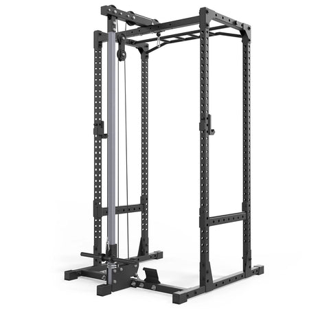 ATX® Power Rack PRX - 520 mit Latzugstation Plate Load - Höhe 218 cm - Power Rack mit Kabelzug