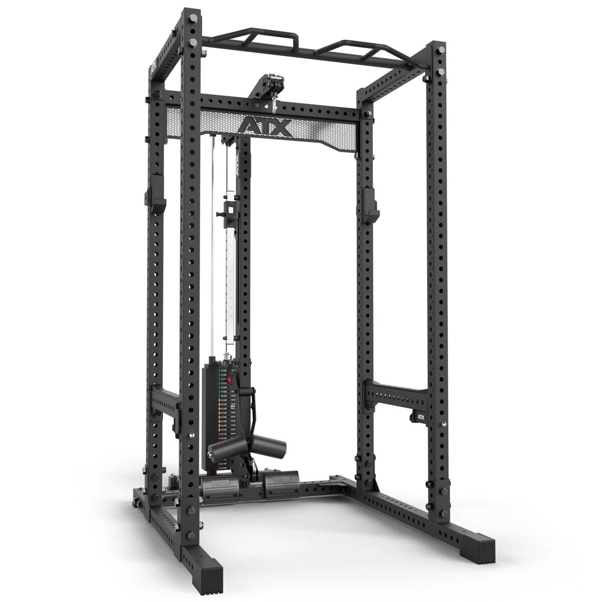 ATX® Power Rack PRX - 780 mit Latzug - 125 kg Steckgewichte - Power Rack mit Kabelzug