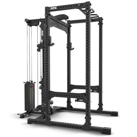 ATX® Power Rack PRX - 780 mit Latzug - 125 kg Steckgewichte - Power Rack mit Kabelzug