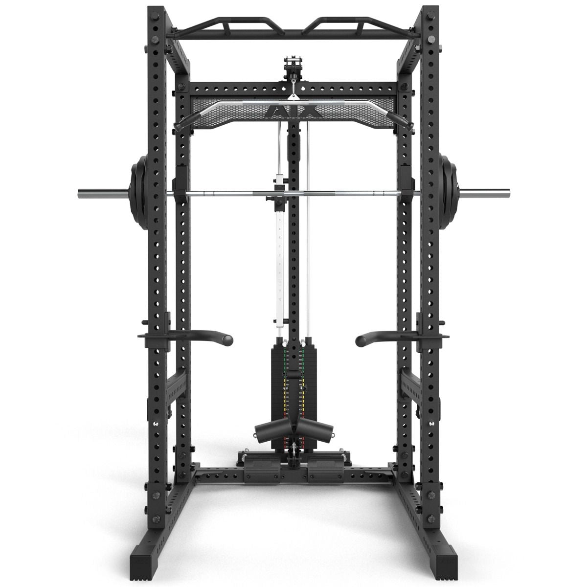ATX® Power Rack PRX - 780 mit Latzug - 125 kg Steckgewichte - Power Rack mit Kabelzug
