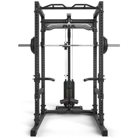 ATX® Power Rack PRX - 780 mit Latzug - 125 kg Steckgewichte - Power Rack mit Kabelzug