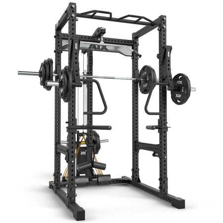 ATX® Power Rack PRX - 780 mit Latzug - Plate Load - Power Rack mit Kabelzug