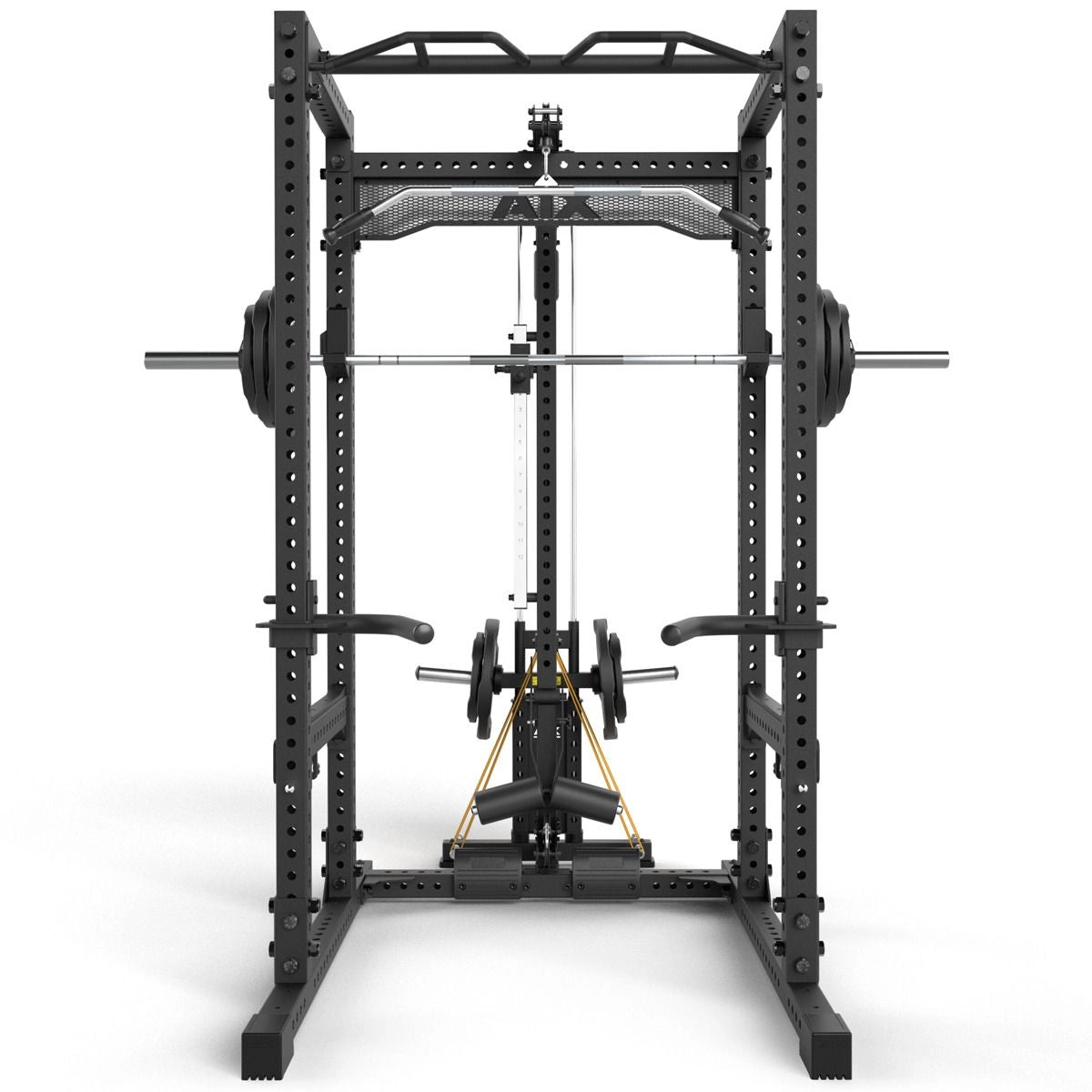 ATX® Power Rack PRX - 780 mit Latzug - Plate Load - Power Rack mit Kabelzug