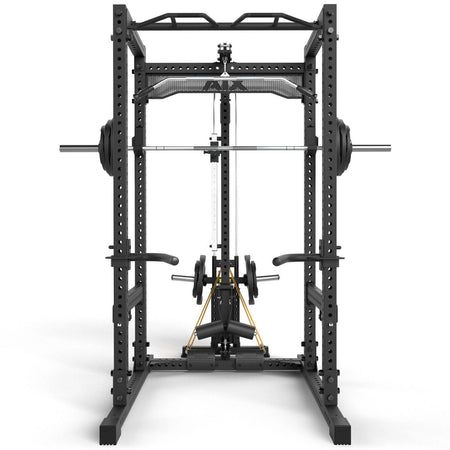 ATX® Power Rack PRX - 780 mit Latzug - Plate Load - Power Rack mit Kabelzug
