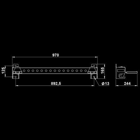 ATX® Rack Zubehör - Ablage - Storage 700 Series - Zubehör Ablage