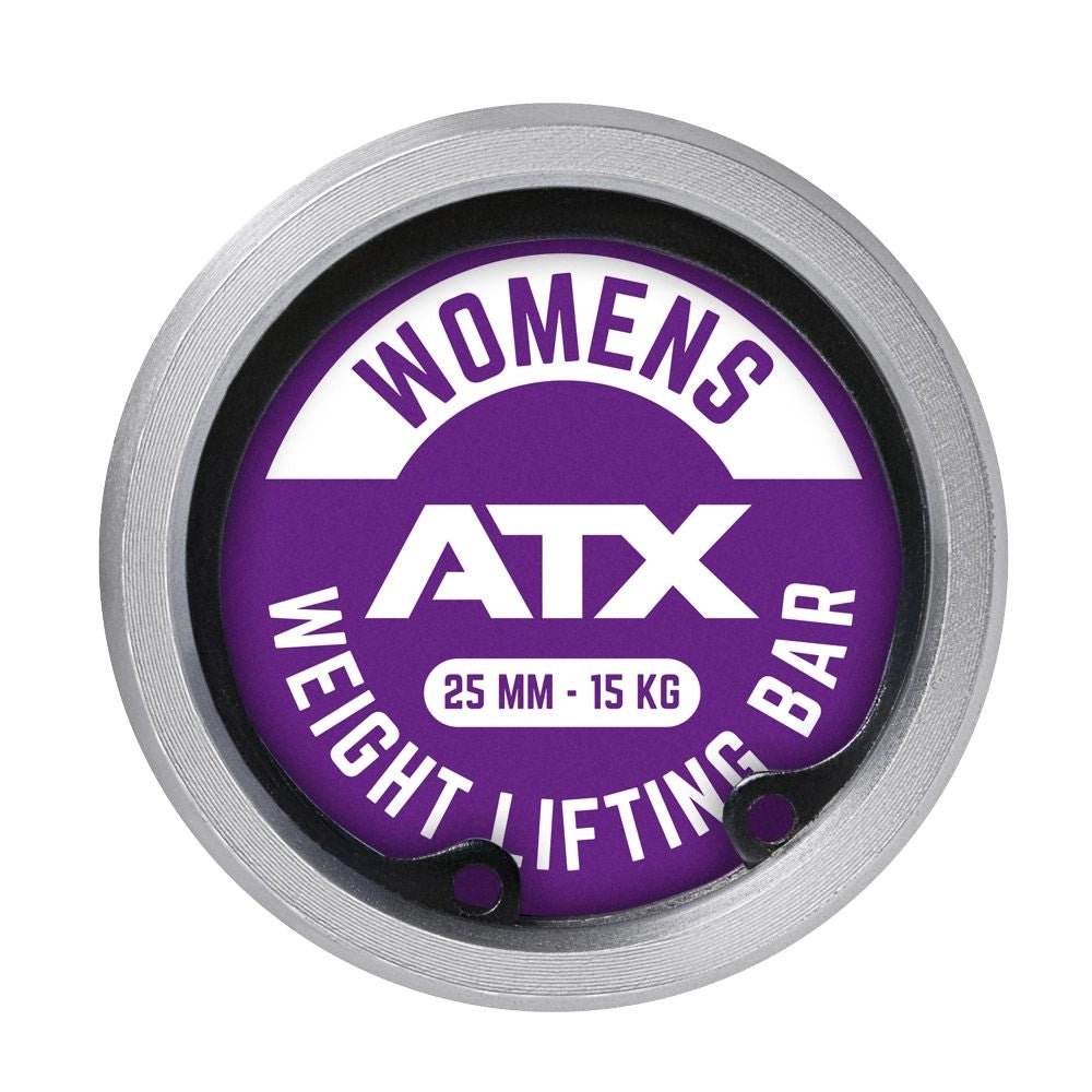 ATX® Women's Weightlifting Bar 201 cm x 50 mm - 15 kg - PRO Series - Olympische Langhantelstange
